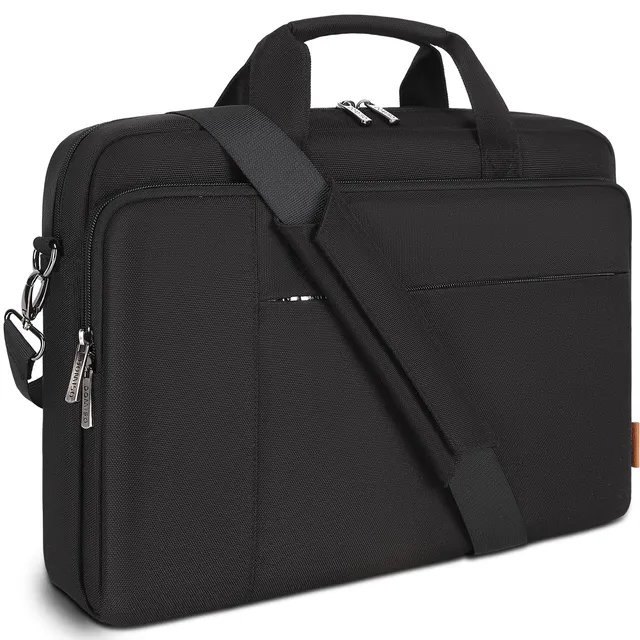 DOMISO 17,3 pouces sacoche ordinateur noire imperméable