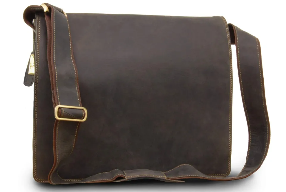 Visconti Harvard 16054 sacoche cuir 15-16" marron foncé