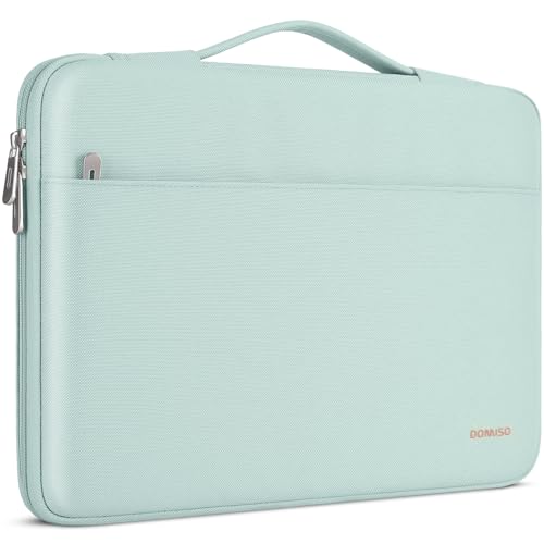 DOMISO 15,6 Pouces Housse Ordinateur Menthe Verte Imperméable
