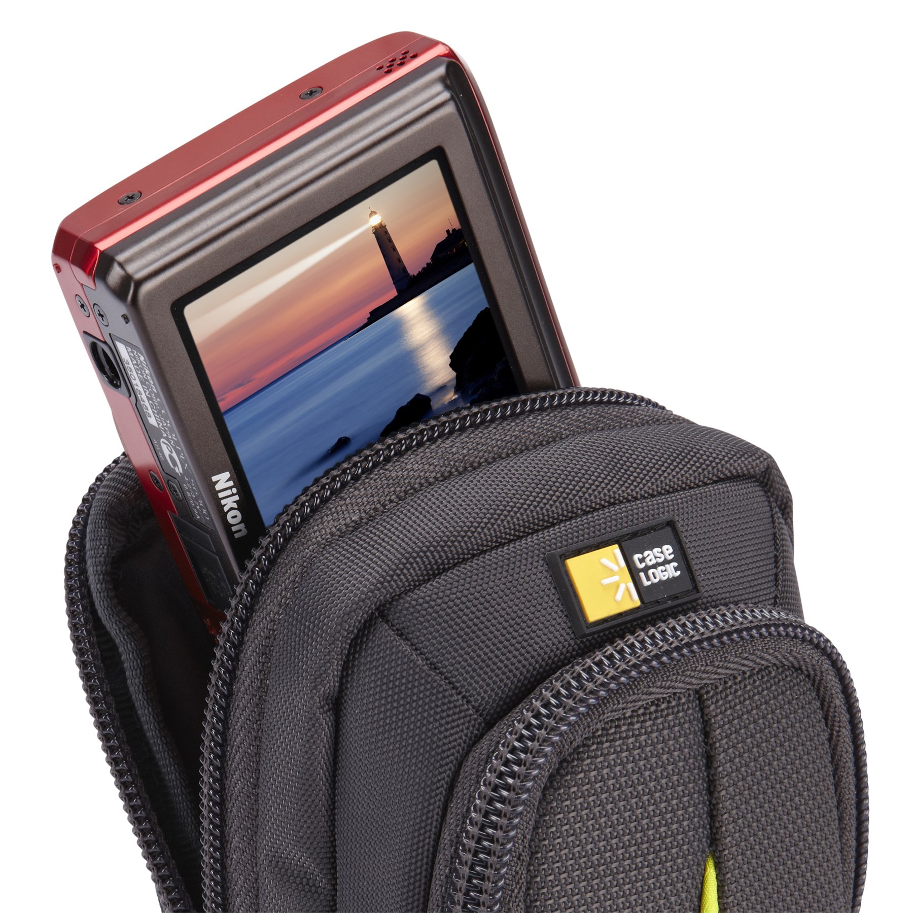 Case Logic DCB302GY étui photo compact gris polyester