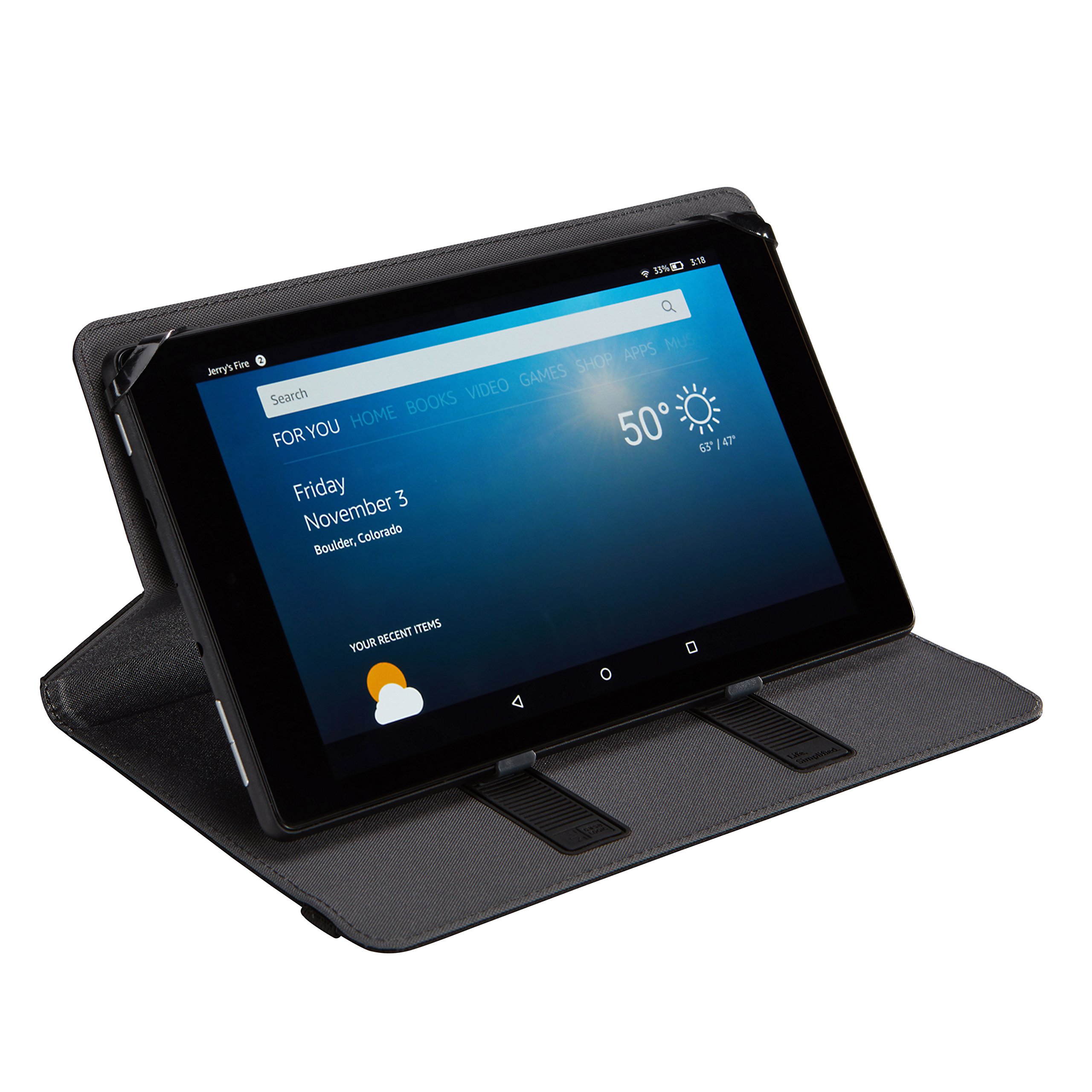 Case Logic Surefit CBUE1208 étui tablette 8" noir universel