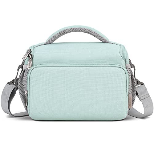 Domiso sac appareil photo vert menthe anti-choc