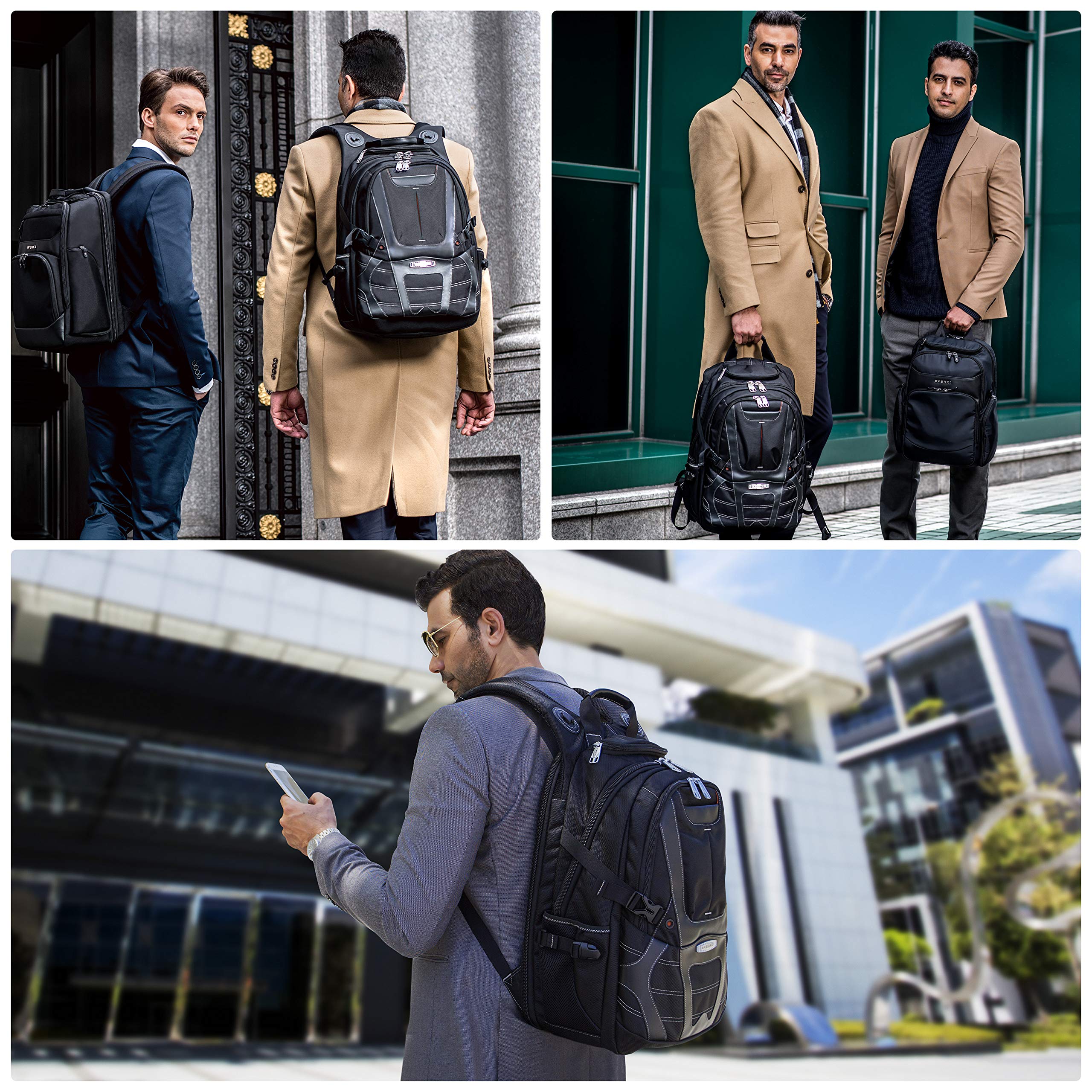 Everki Concept 2 EKP133B sac à dos 17" noir premium
