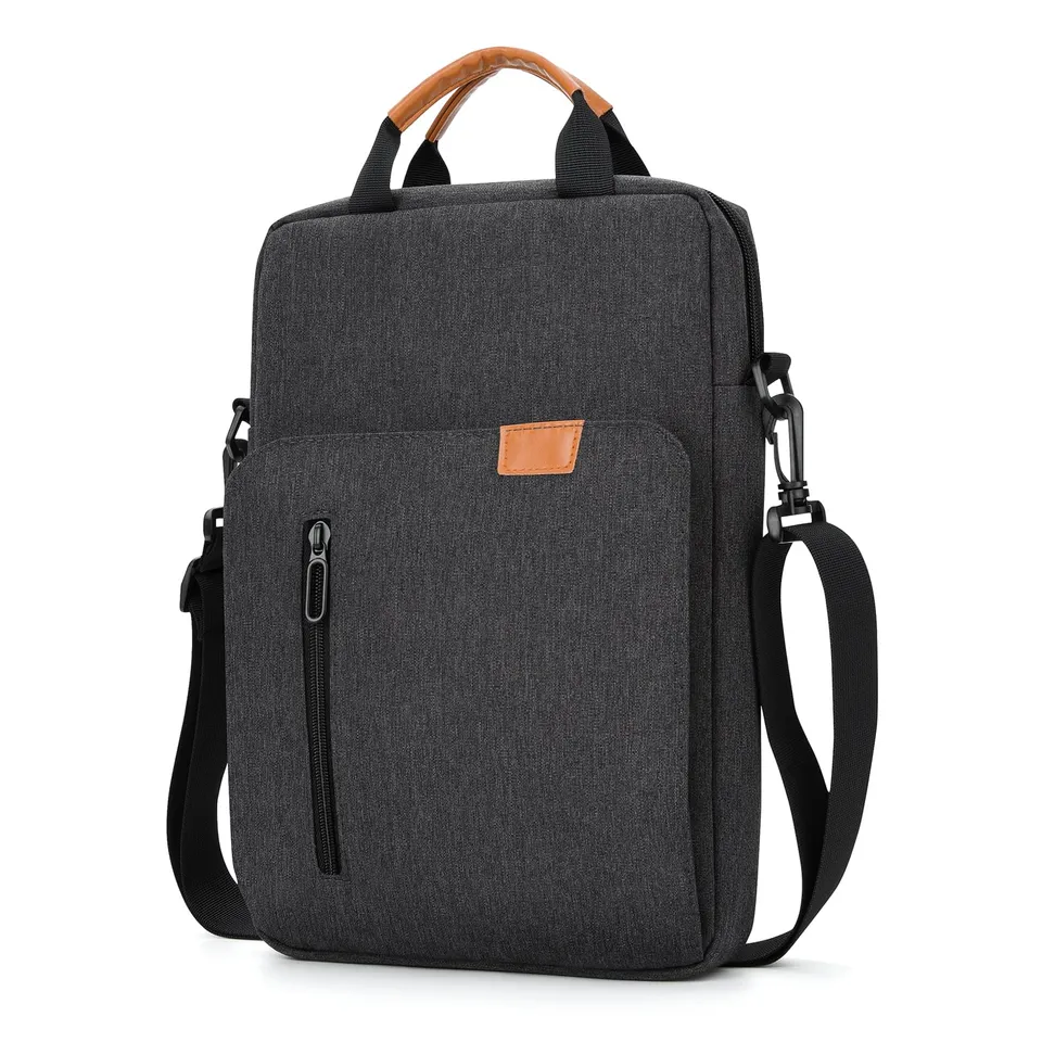 jooeer 14 pouces housse PC bandoulière gris foncé