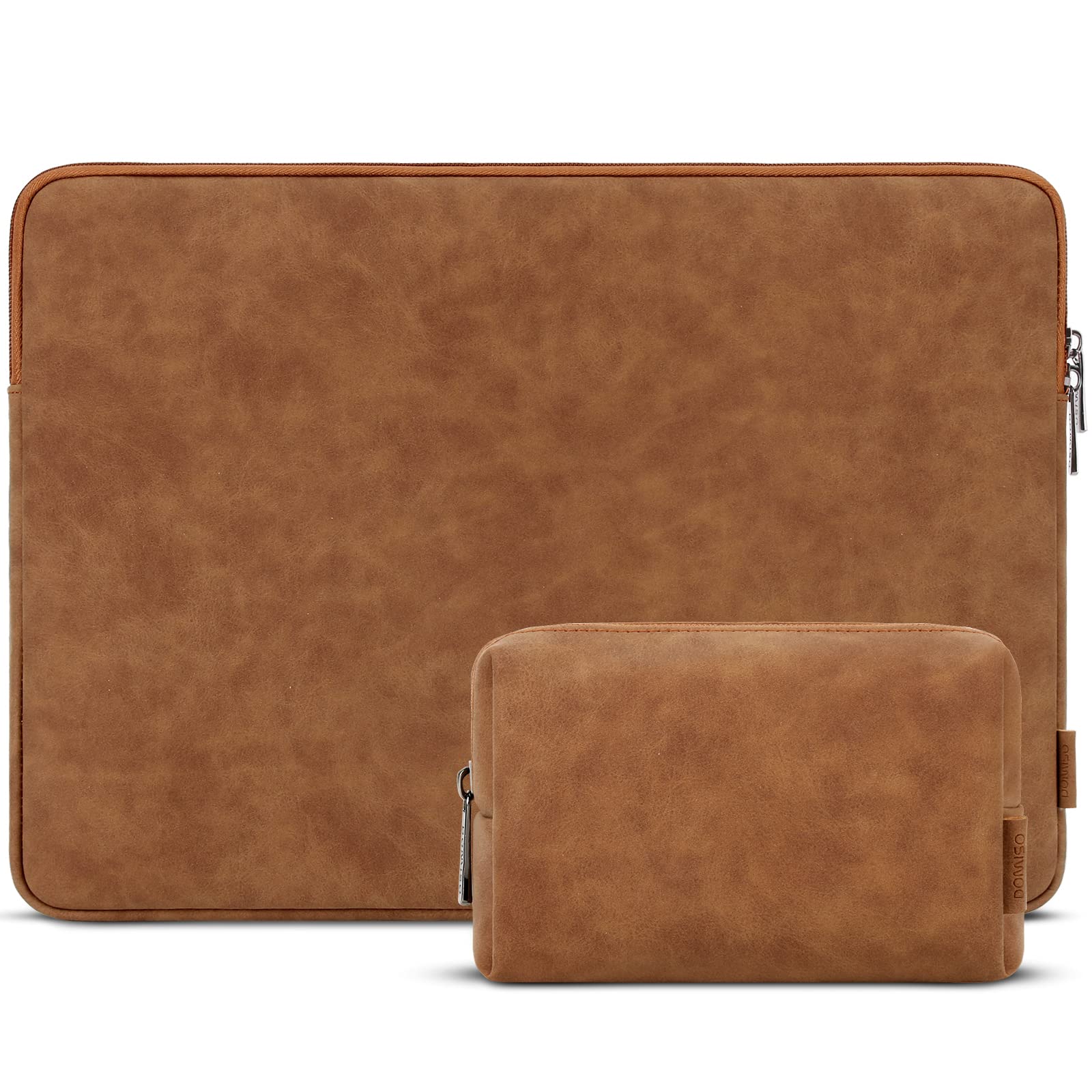 DOMISO 14 pouces housse ordinateur portable brun imperméable