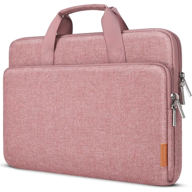 DOMISO Housse ordinateur portable 17,3 pouces rouge imperméable