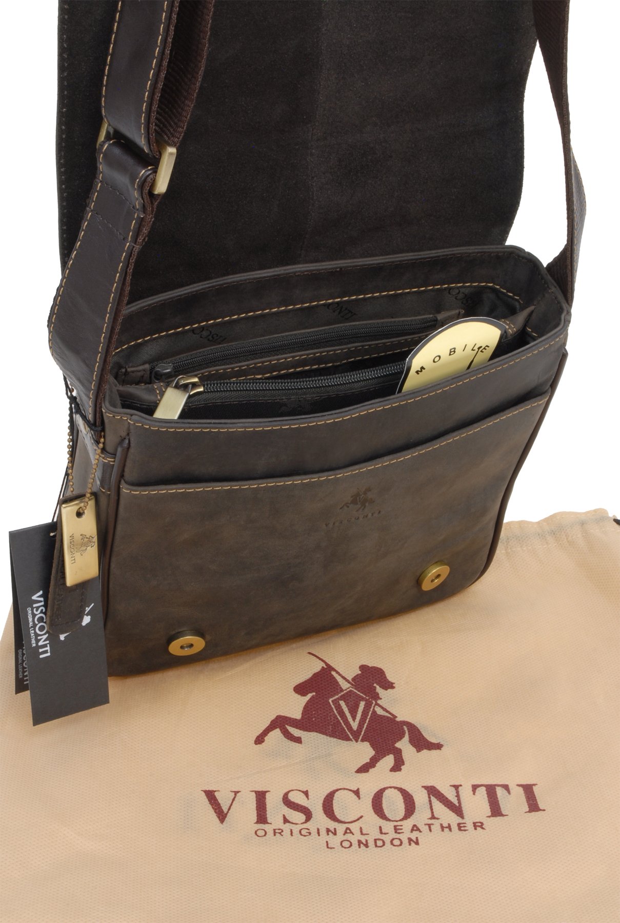 Visconti 16012 Rumba sac bandoulière femme cuir