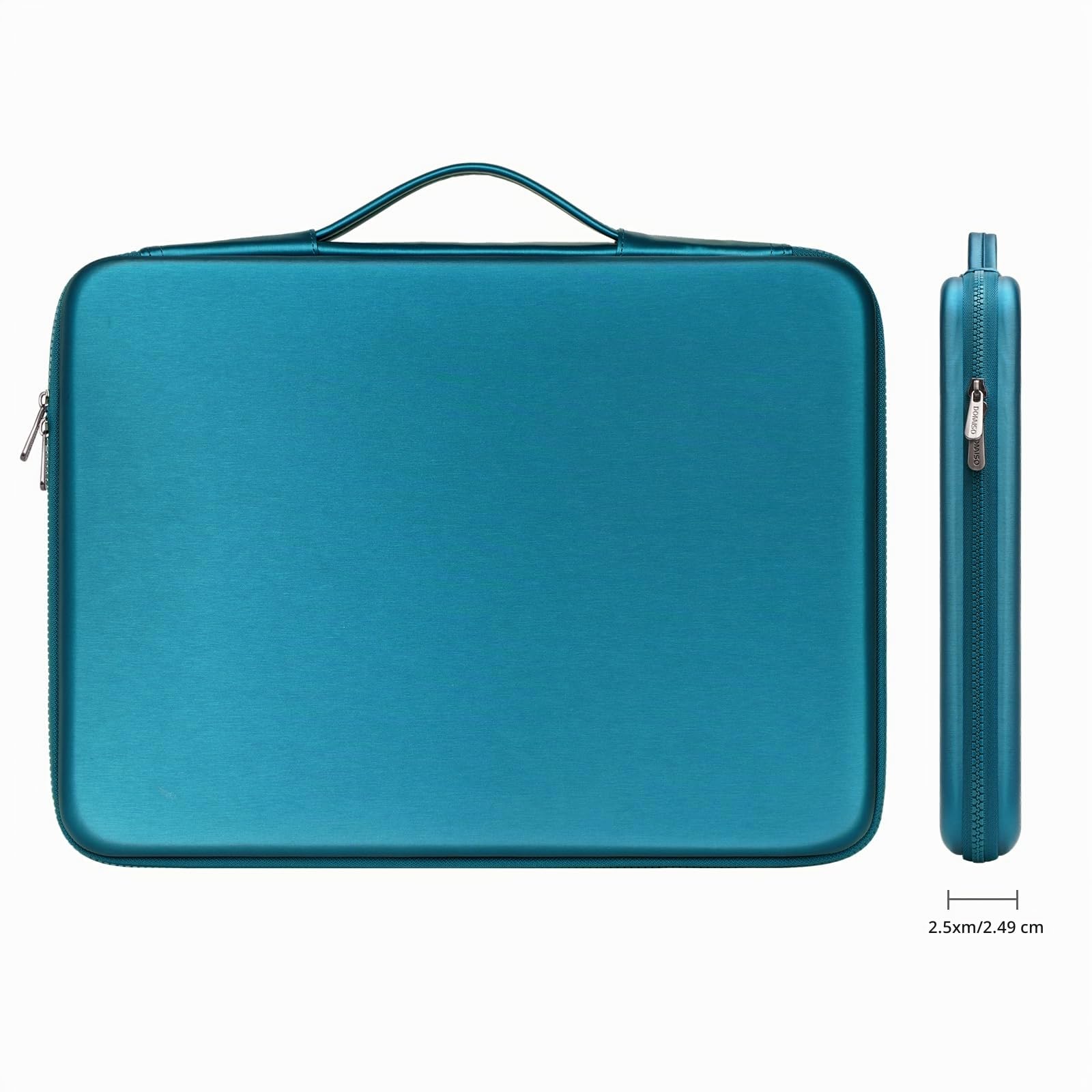 DOMISO Housse ordinateur portable 14 pouces turquoise antichoc