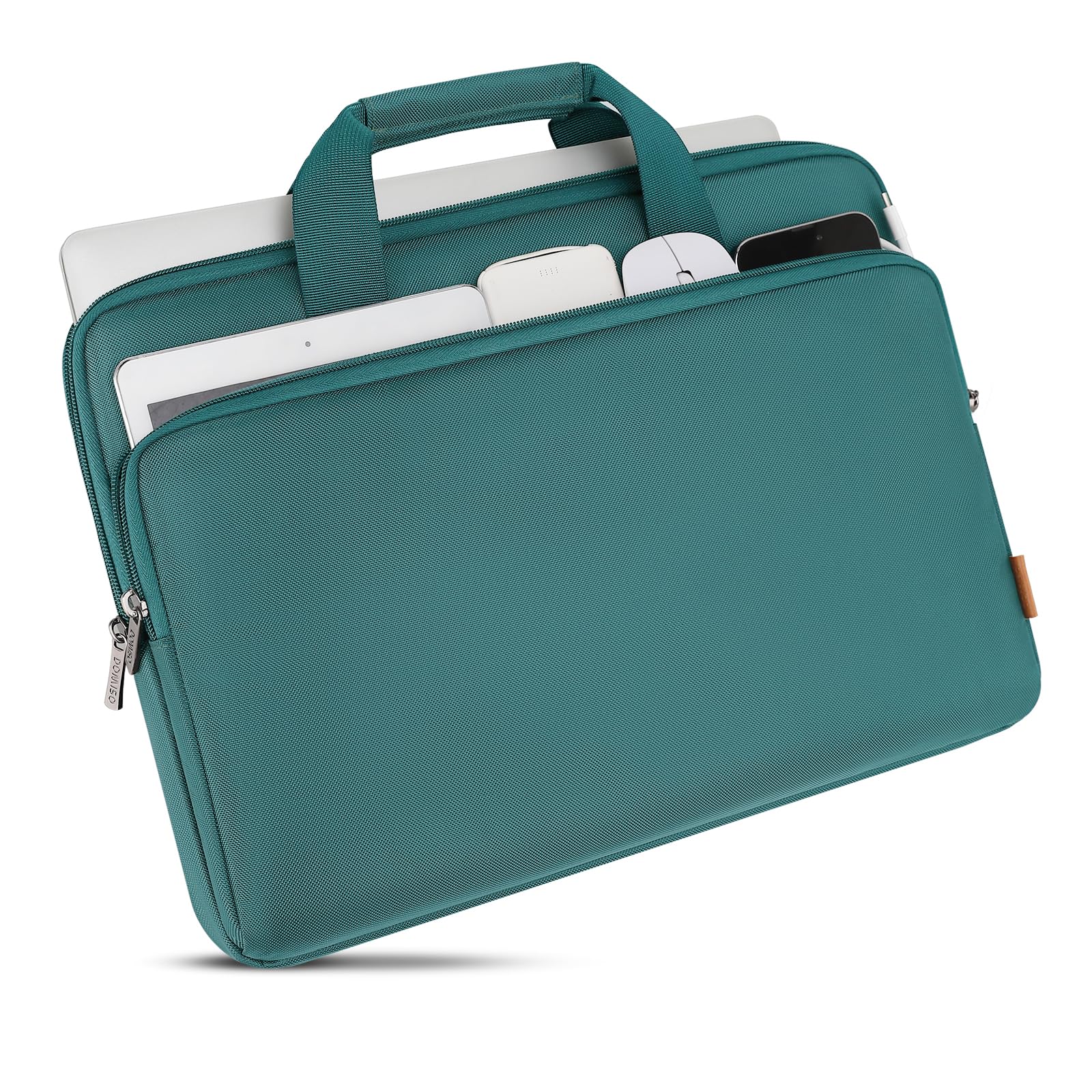Domiso housse ordinateur 17,3 pouces verte imperméable