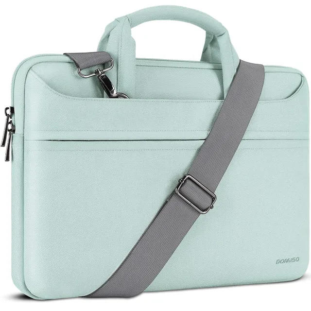 Domiso housse PC 17-17,3" menthe verte USB