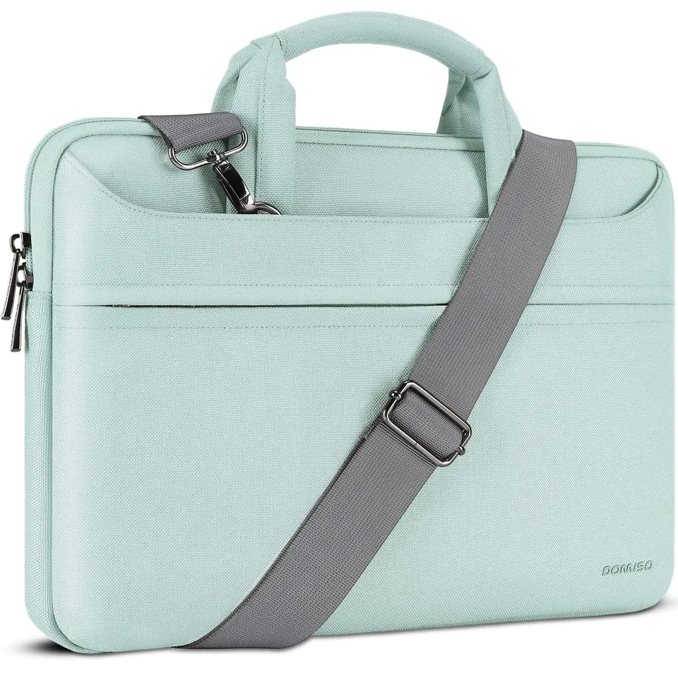 Domiso housse PC 17-17,3" menthe verte USB