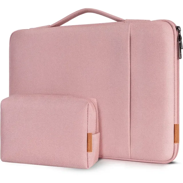 Domiso housse ordinateur portable 17,3 pouces rose antichoc