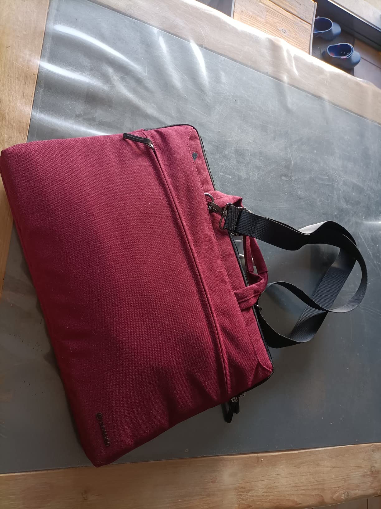 Domiso housse ordinateur 17 pouces fuchsia USB