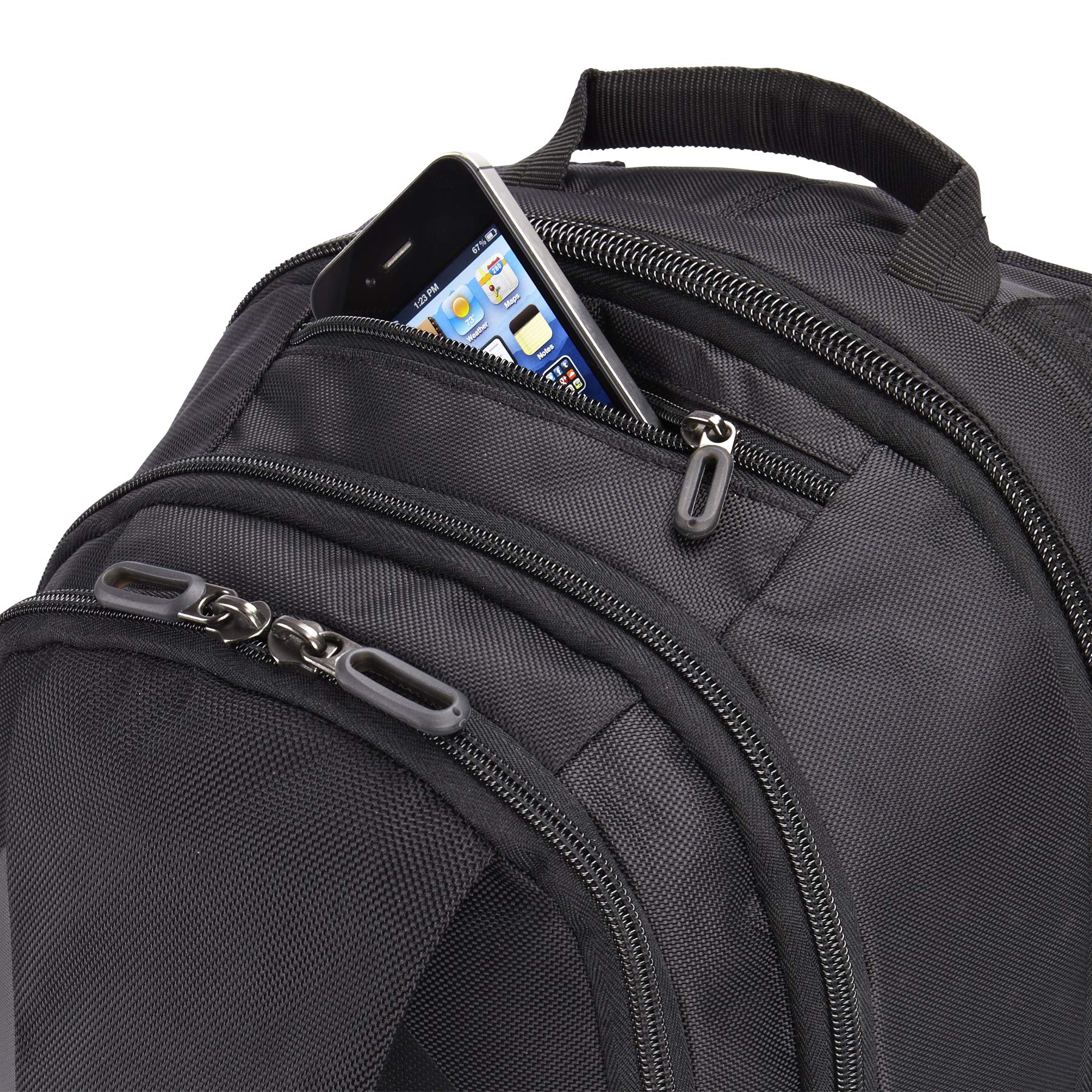 Case Logic RBP-315 sac à dos PC 15,6 pouces noir rembourré