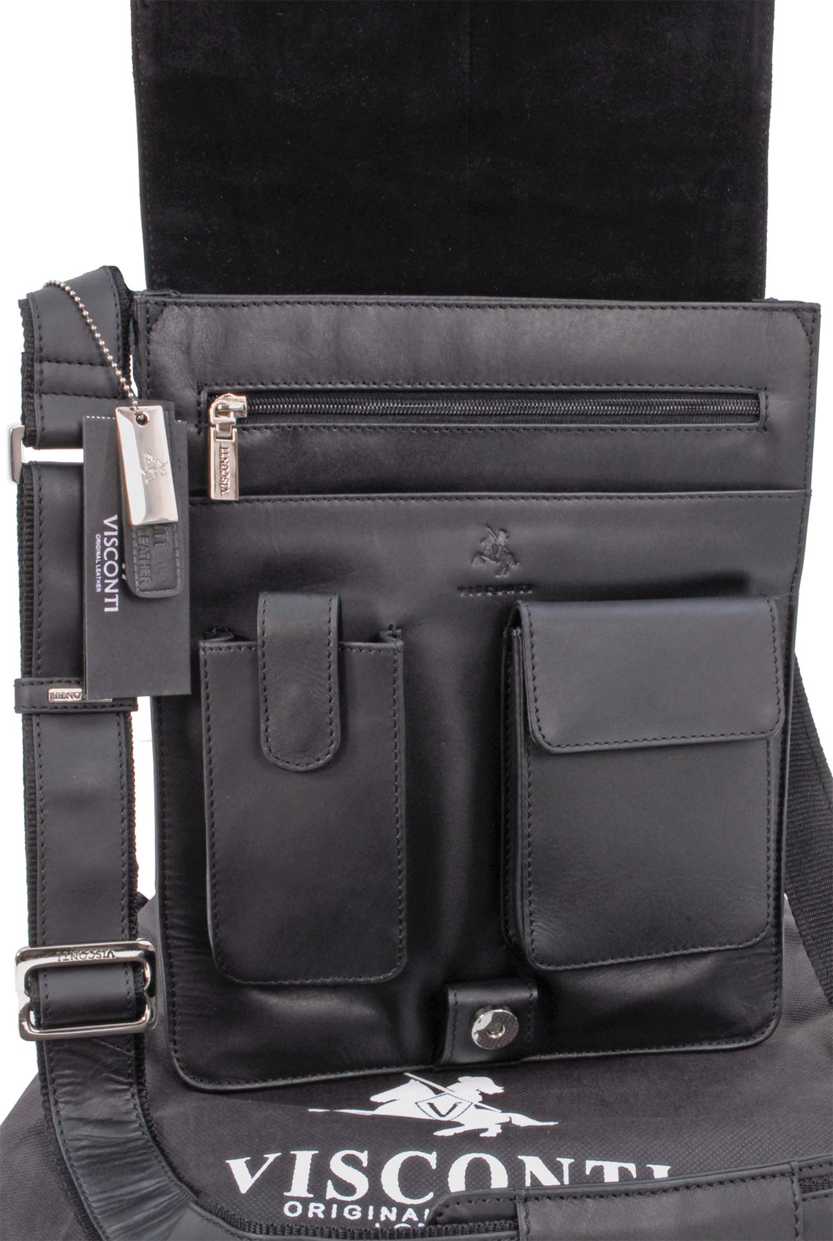 Visconti Hunters 18410 sac besace cuir