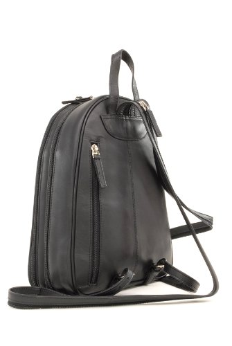 Visconti Angel 18052 sac à dos femme cuir noir iPad
