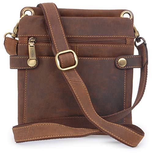 Visconti 18511 NEO sac bandoulière cuir tanne