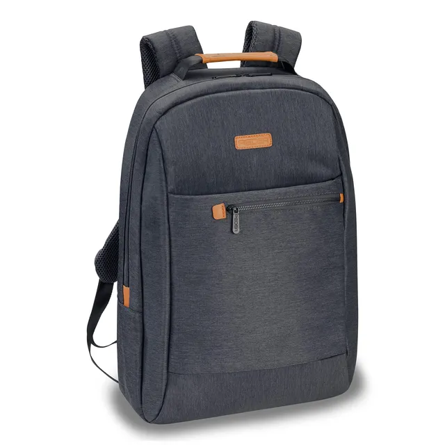 Pedea Elegance sac à dos ordinateur 17,3 pouces gris imperméable