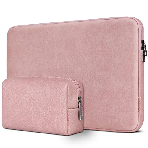 Domiso housse pc 17,3 pouces rose imperméable fine