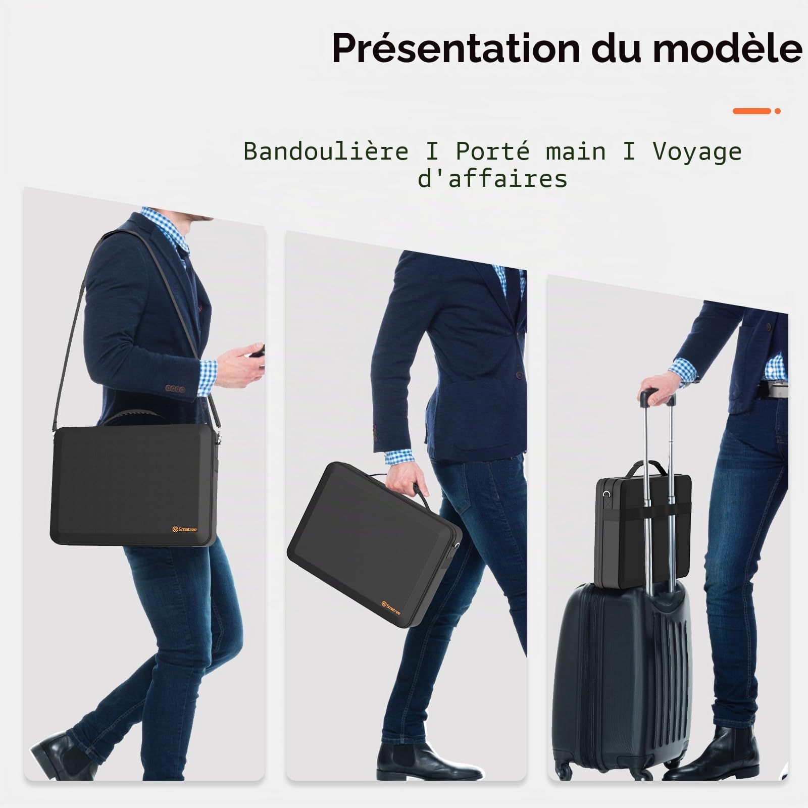 Smatree MobileBase A485S sacoche PC 15,6" ASUS avec support