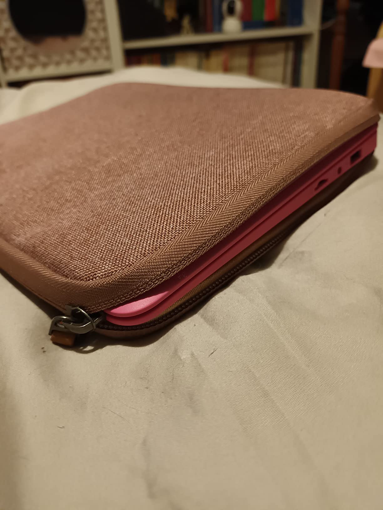 DOMISO housse ordinateur portable 15-15,6 pouces rouge imperméable
