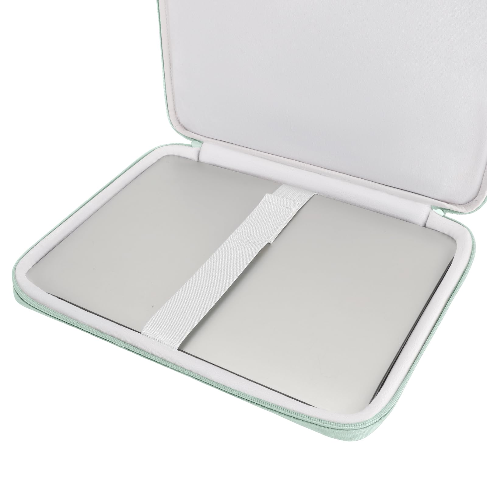 DOMISO 17 Pouces Housse Ordinateur Portable 17,3" Verte Imperméable