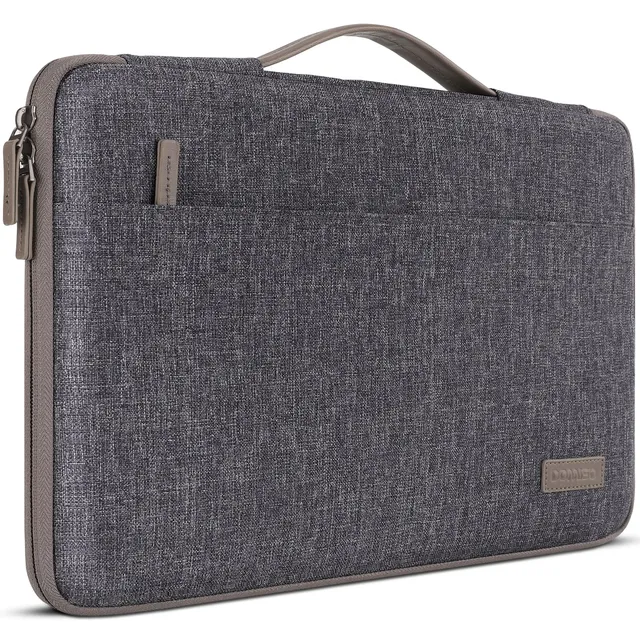 Domiso housse PC 15-15,6 pouces gris foncé imperméable