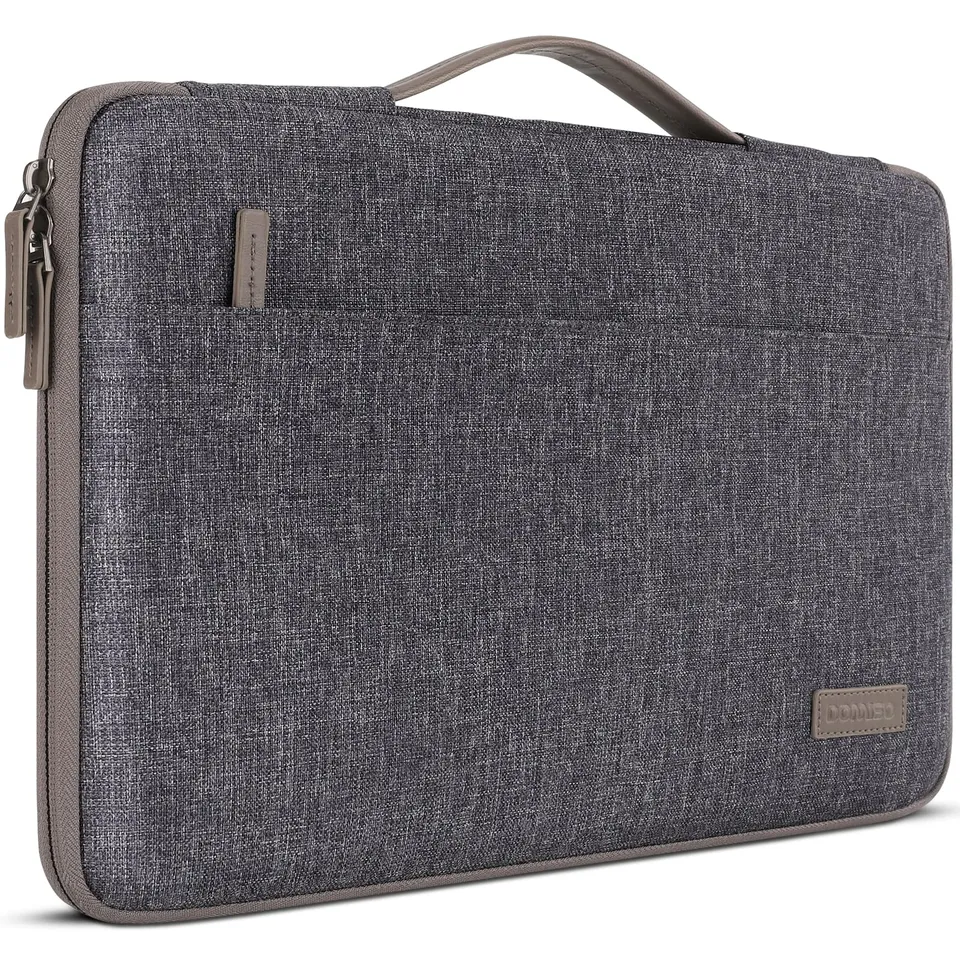 Domiso housse PC 15-15,6 pouces gris foncé imperméable