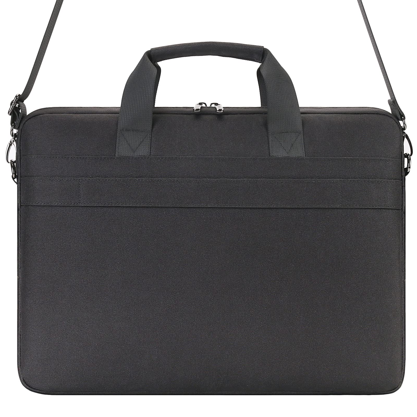 DOMISO 17,3 pouces sacoche ordinateur noire imperméable