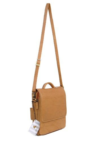 Visconti 1603 Grace sac bandoulière cuir sable Medium