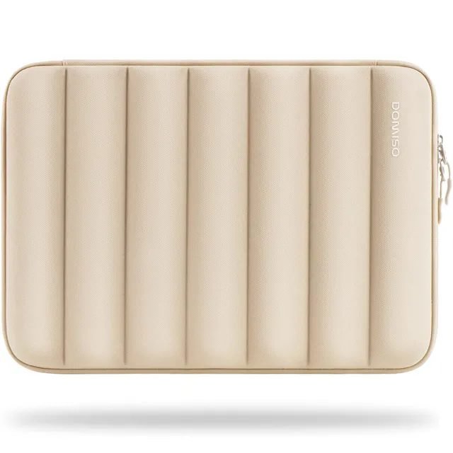 DOMISO 15,6 pouces housse PC portable beige jaune étanche