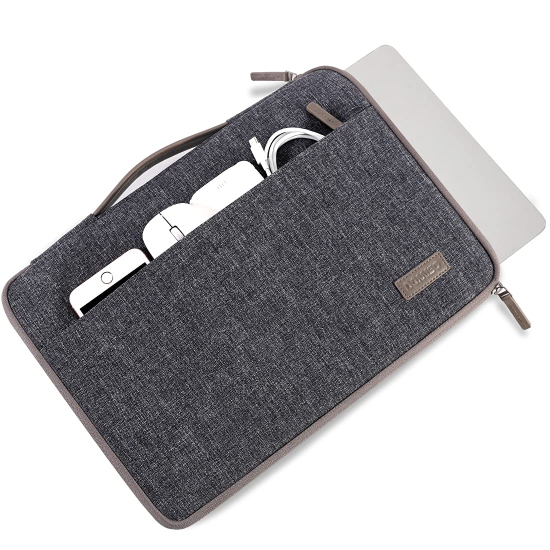 DOMISO 10 pouces housse tablette grise imperméable