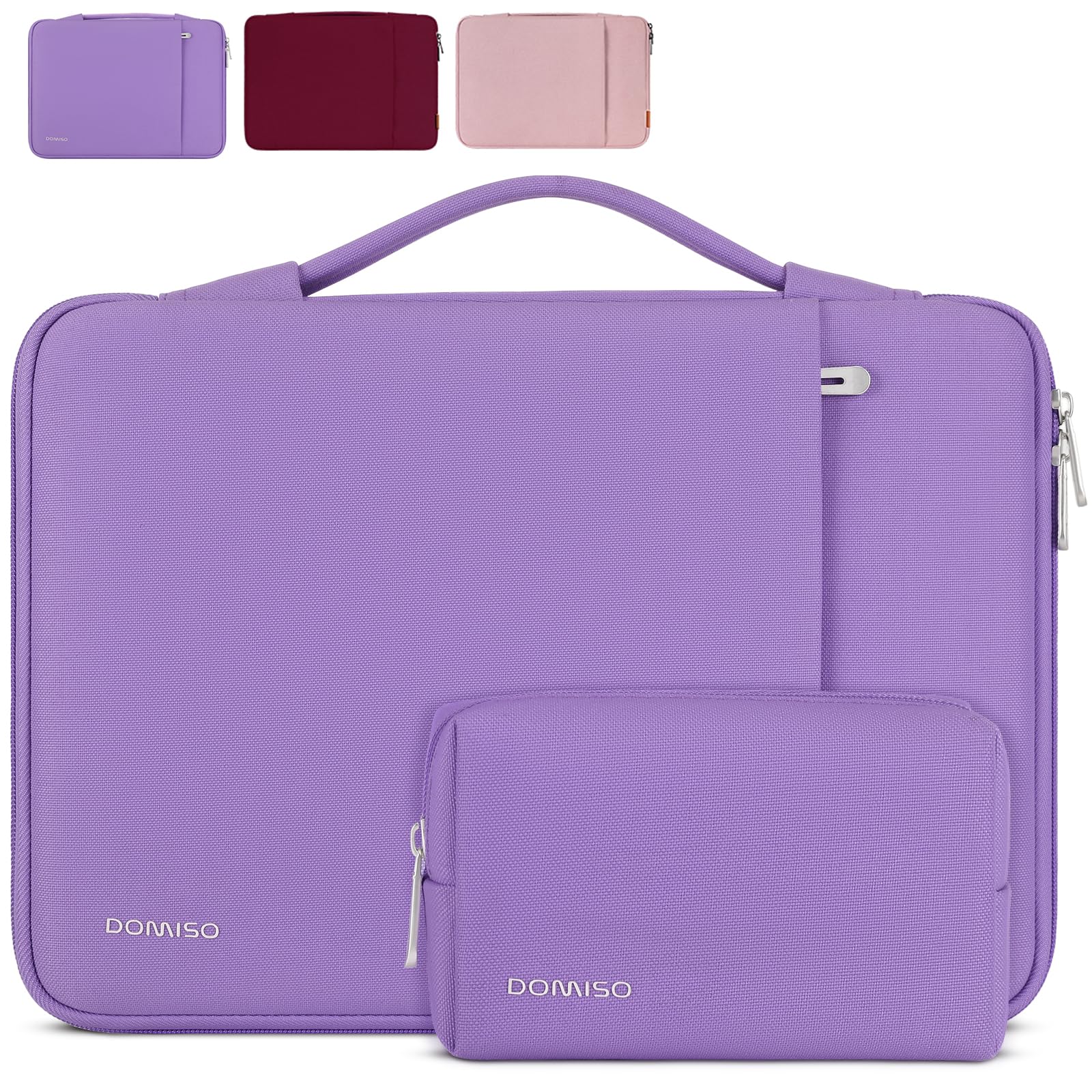 DOMISO housse ordinateur portable 17,3 pouces violet déperlante