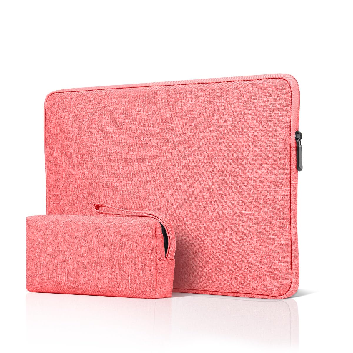 jooeer Housse Ordinateur 11 Pouces Noir Imperméable + Pochette