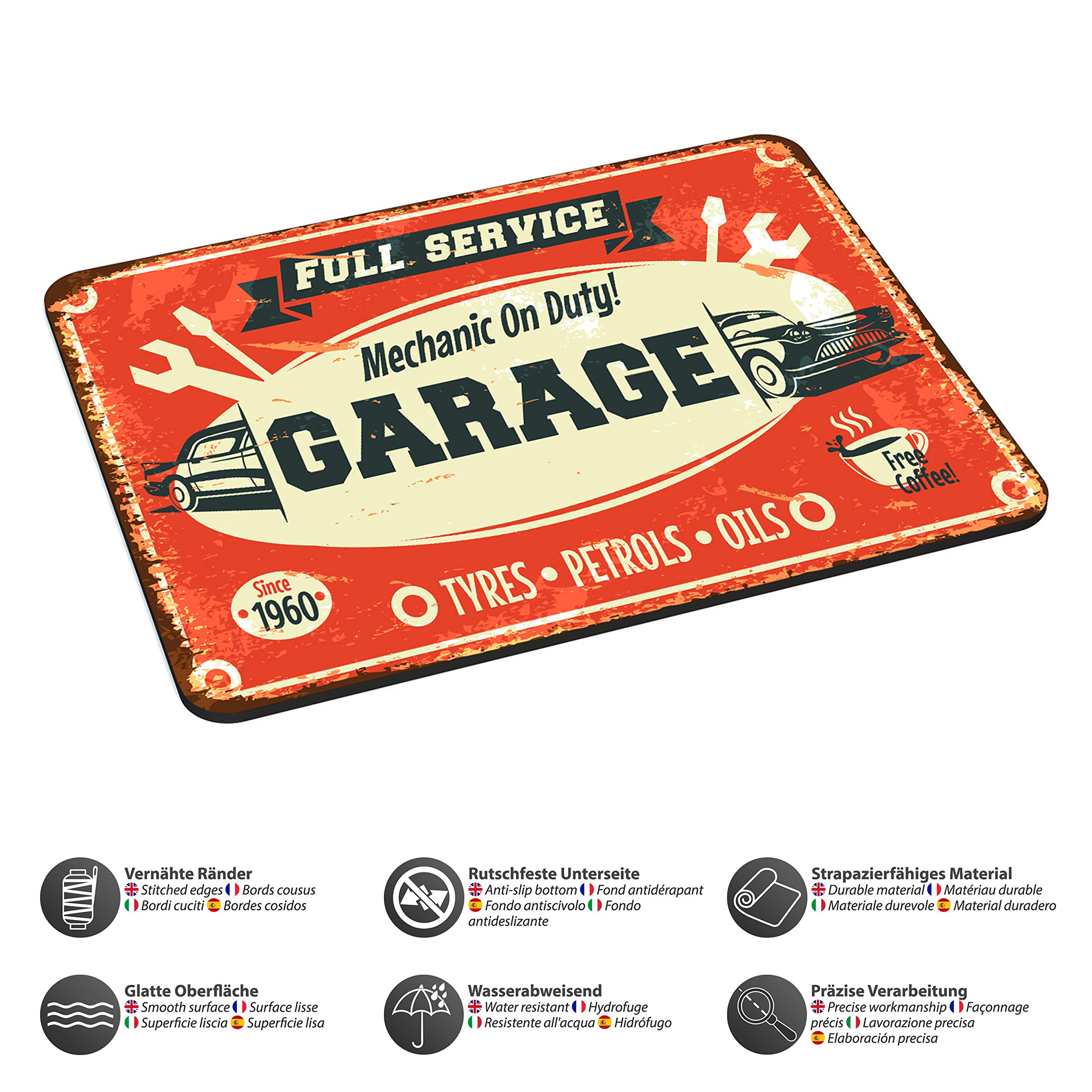 Pedea 67007057 tapis de souris garage 22x18 cm