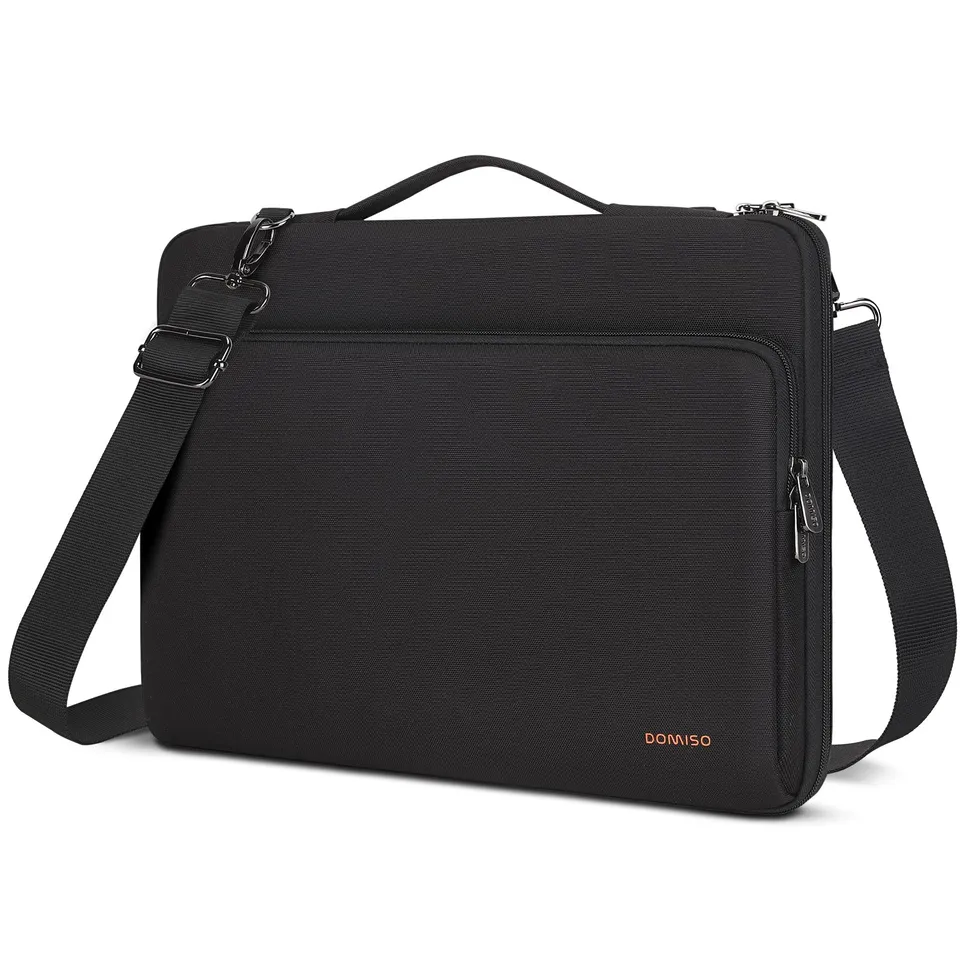 Domiso housse ordinateur 15,6 pouces noir poche