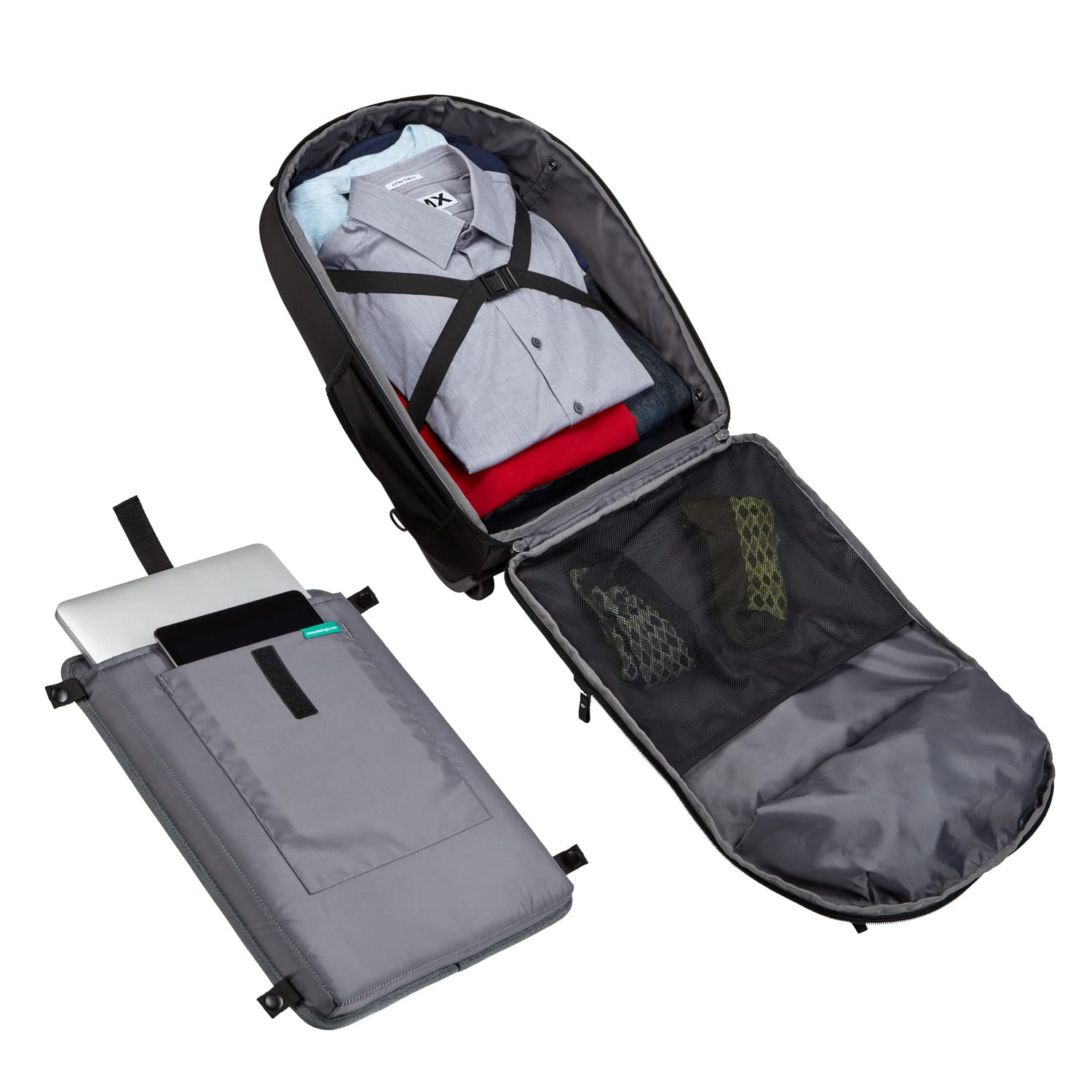 Case Logic Bryker sac à dos à roulettes 15,6 pouces polyester