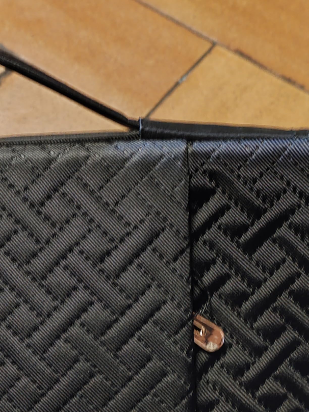 Domiso 15,6 pouces housse ordinateur noir zip doré fine