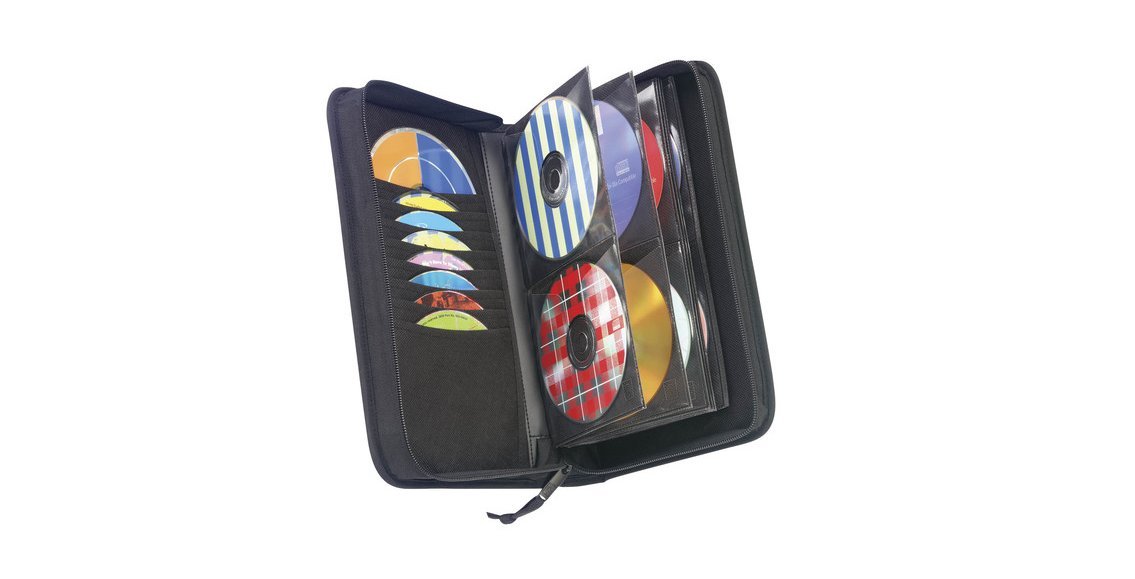 Case Logic CDW-64 Rangement CD DVD Noir 72 Disques