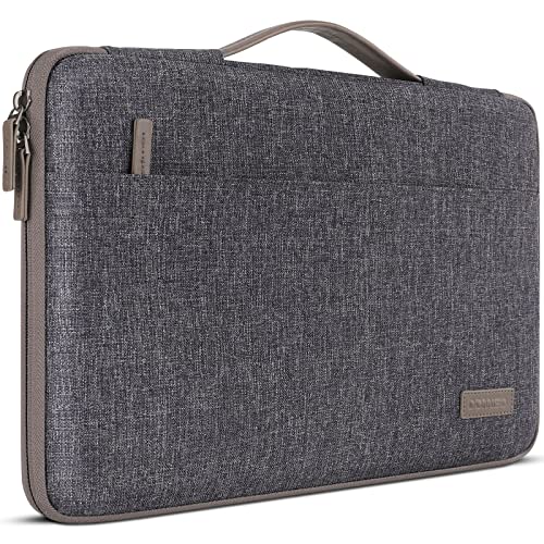 Domiso housse PC 15-15,6 pouces gris foncé imperméable