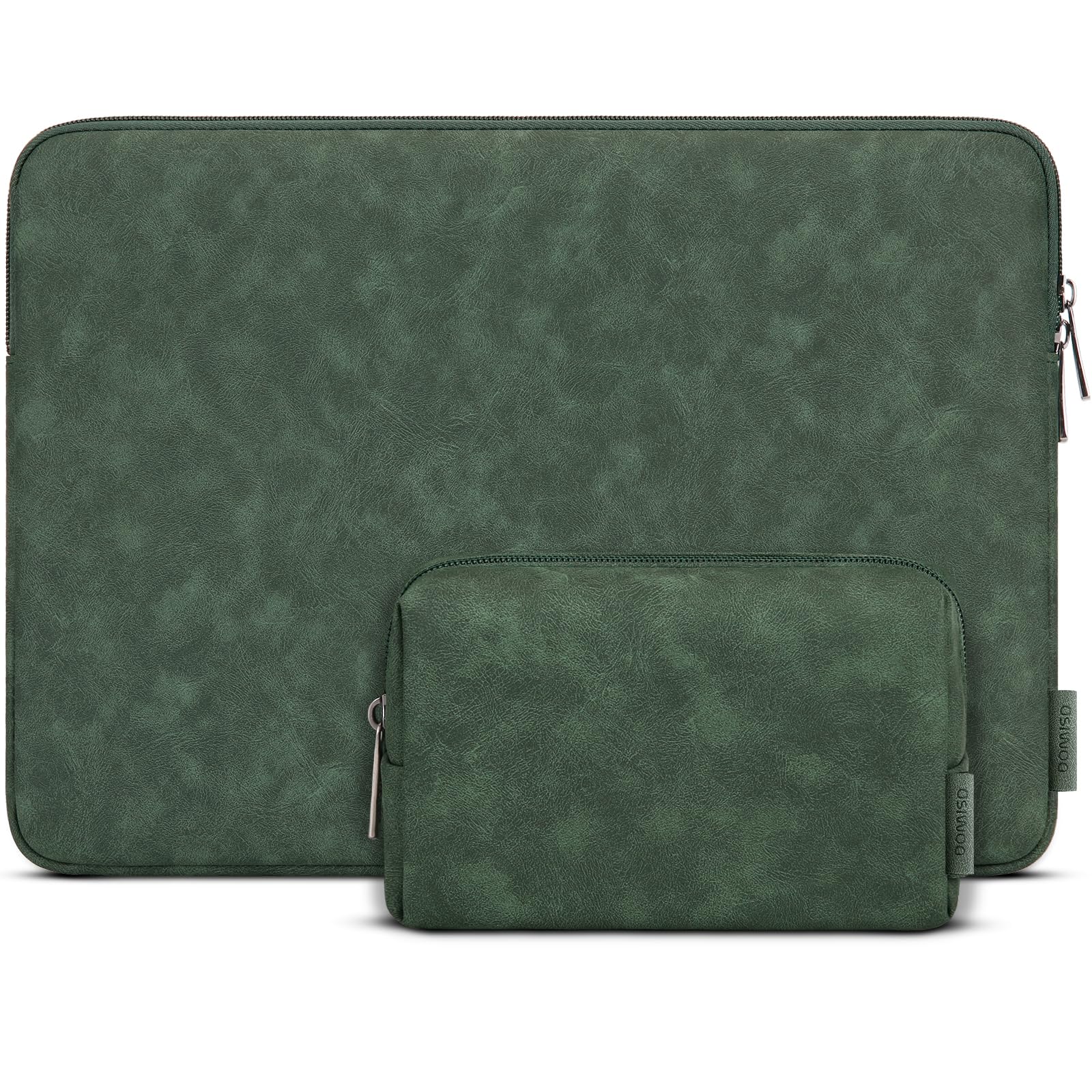 DOMISO 14 Pouces Housse PC Vert Encre Imperméable