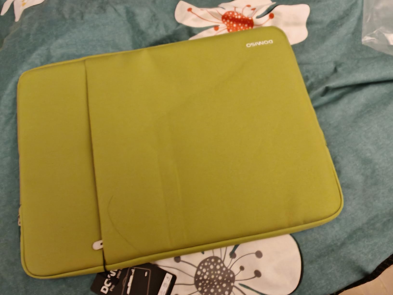 DOMISO 17,3 Pouces Sacoche PC Portable Vert Clair Étanche