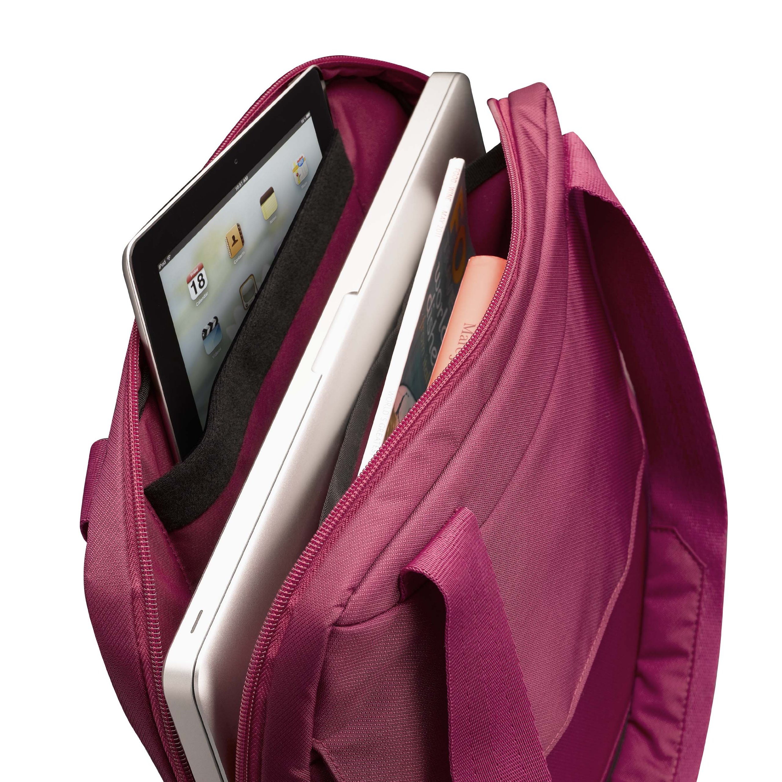Case Logic MLT114PI sacoche 13-14" magenta bandoulière