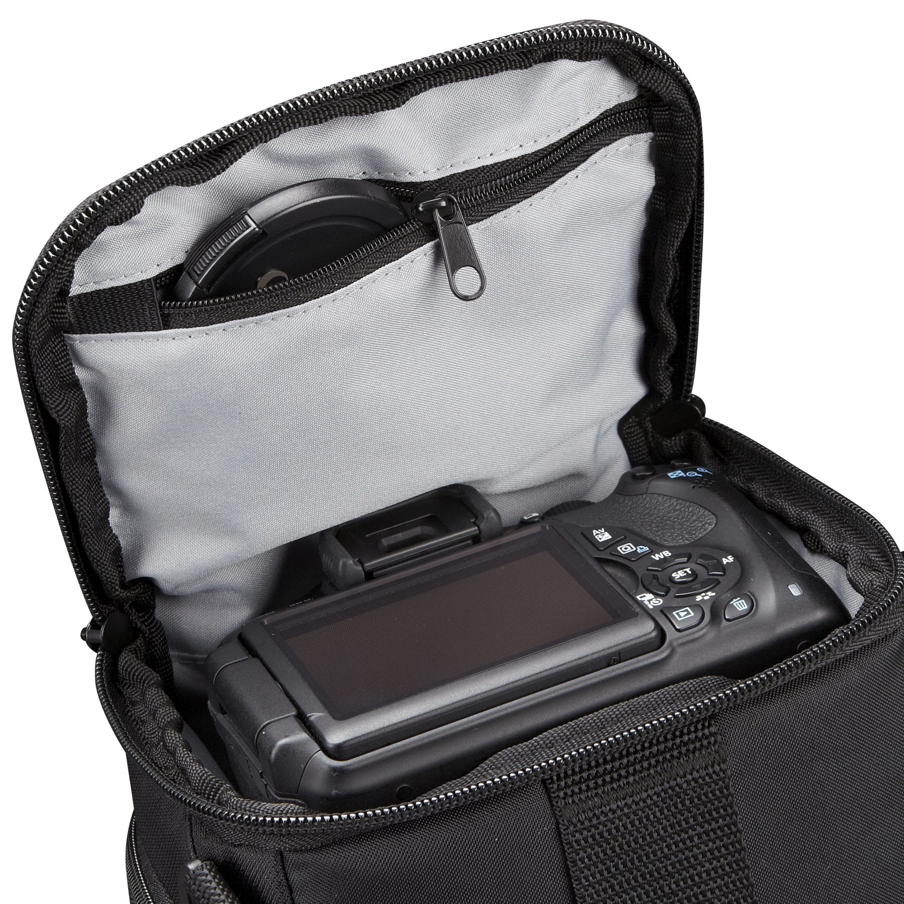 Case Logic TBC406K housse reflex noir nylon compacte