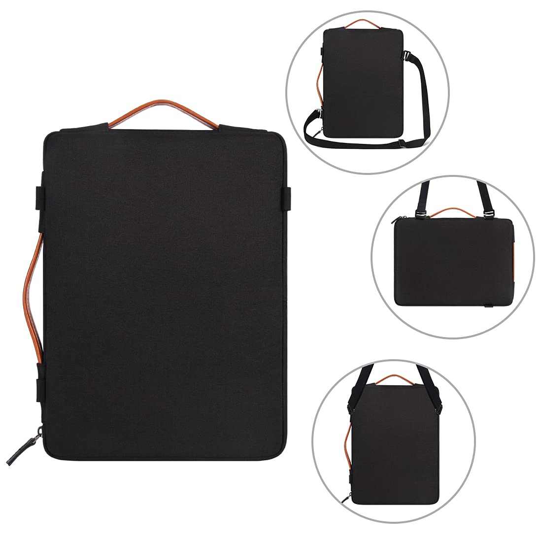 DOMISO Housse Tablette 10,1-10,5 Pouces Noire Imperméable