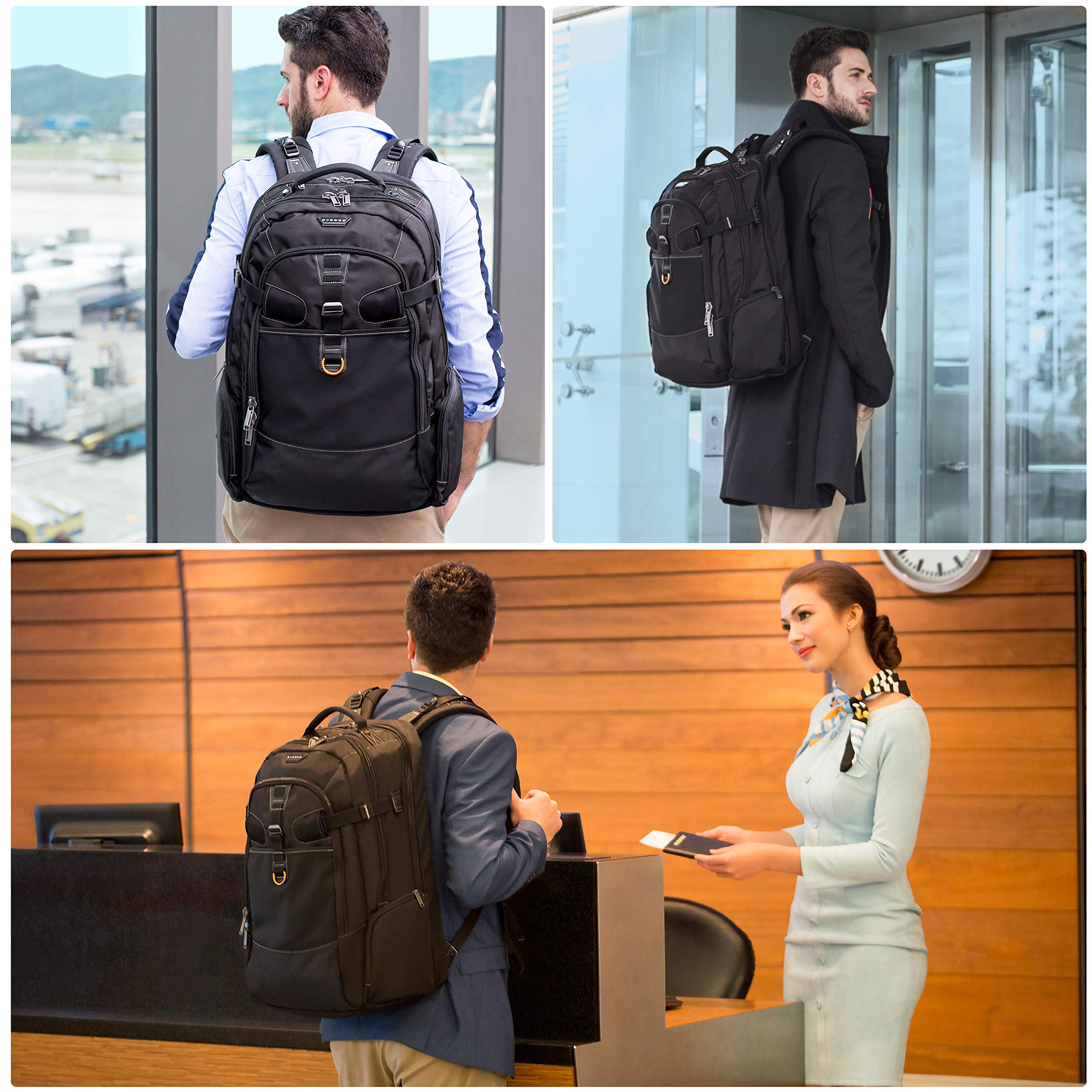 Everki Business 120 sac à dos 18,4 pouces 40L noir