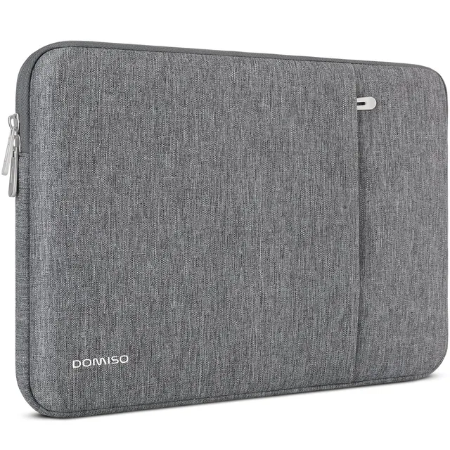 Domiso pochette ordinateur 17,3 pouces gris fine