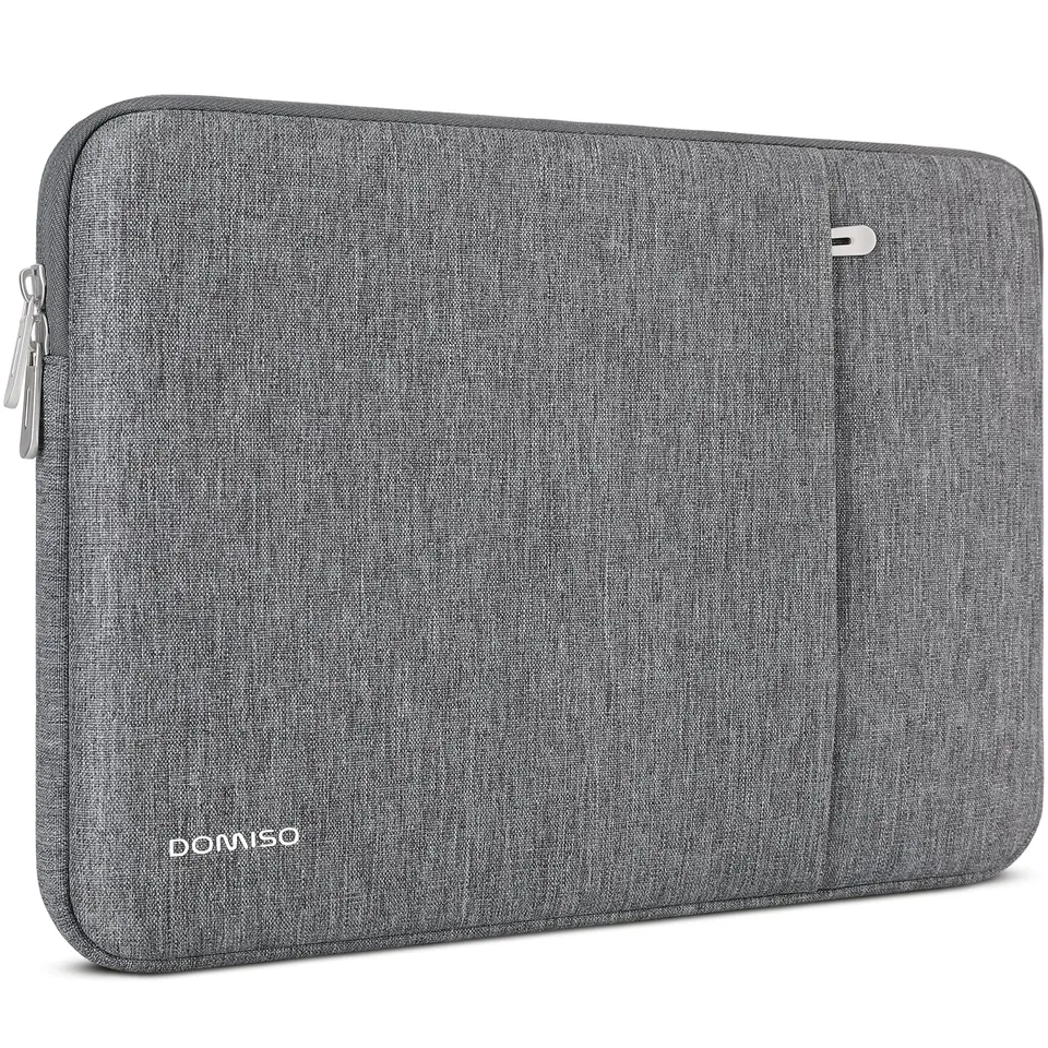 Domiso pochette ordinateur 17,3 pouces gris fine