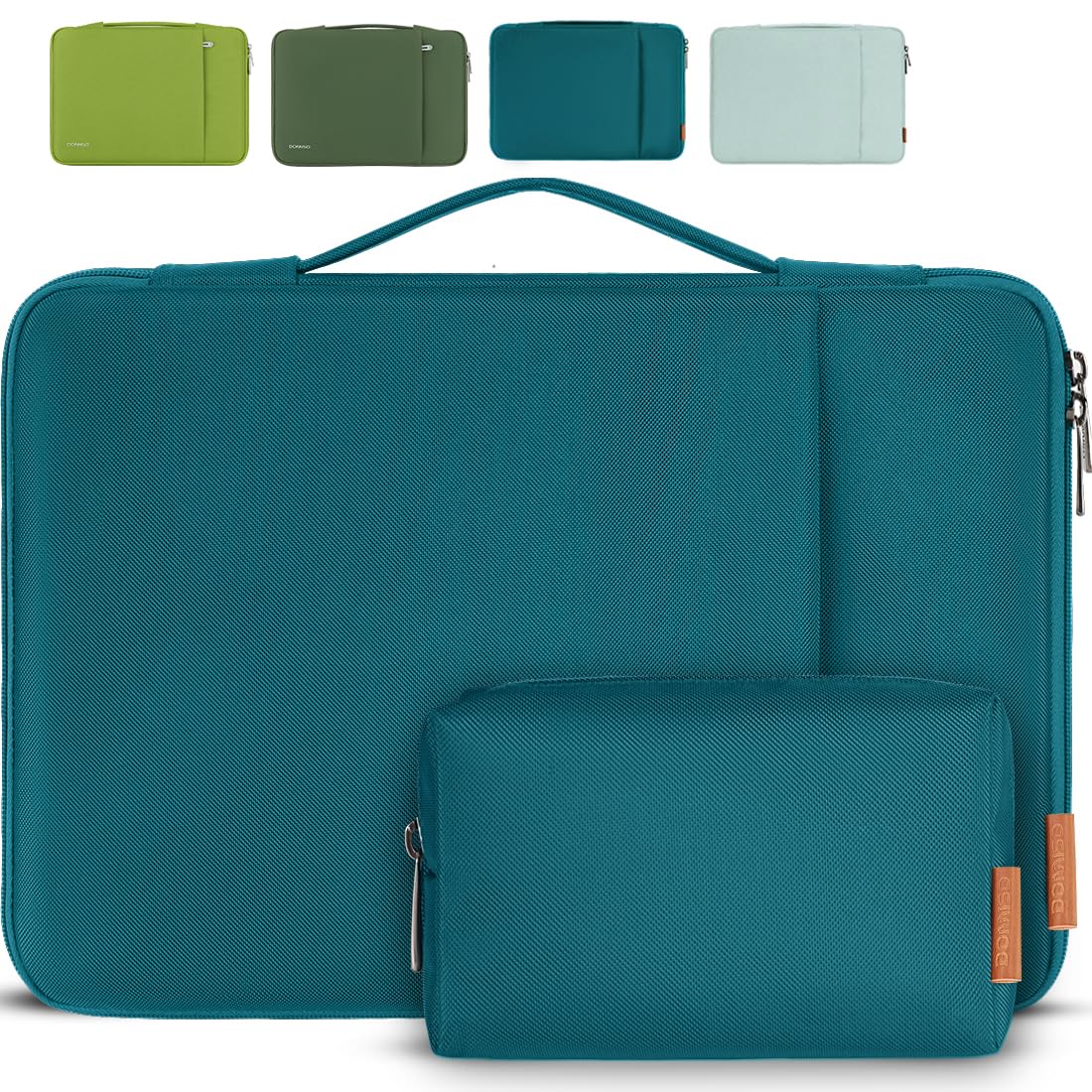 Domiso housse ordinateur portable 17,3 pouces turquoise