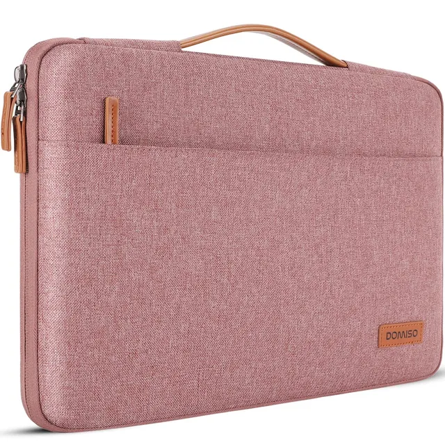 DOMISO housse ordinateur portable 15-15,6 pouces rouge imperméable